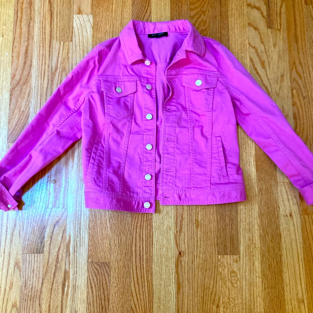 Talbots jean jacket